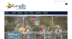 Desktop Screenshot of noticiasgarzon.com